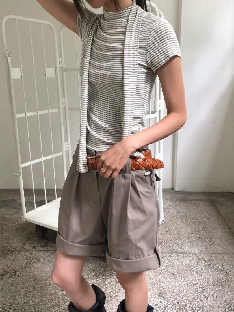 手臂肉肉怕熱？正韓薄長袖我穿給妳看，舒服又顯瘦！ - 商品圖片 10