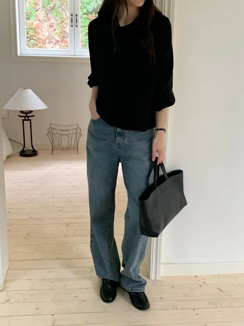 正韓女裝：素T穿起來有質感？我私藏清單教妳從「這點」挑 - 商品圖片 3