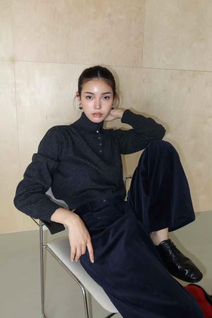 「佩芬，妳這次都把藏肉款挑走了？」試穿這件正韓寬褲，腿直接變長 - 商品圖片 6