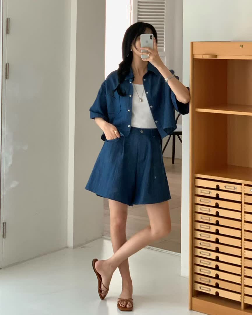 正韓女裝涼感？夏日上班也能氣質不露 - 商品圖片 1