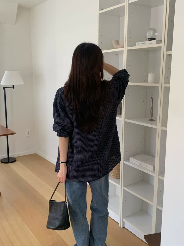 HO家細格紋襯衫 商品圖 7