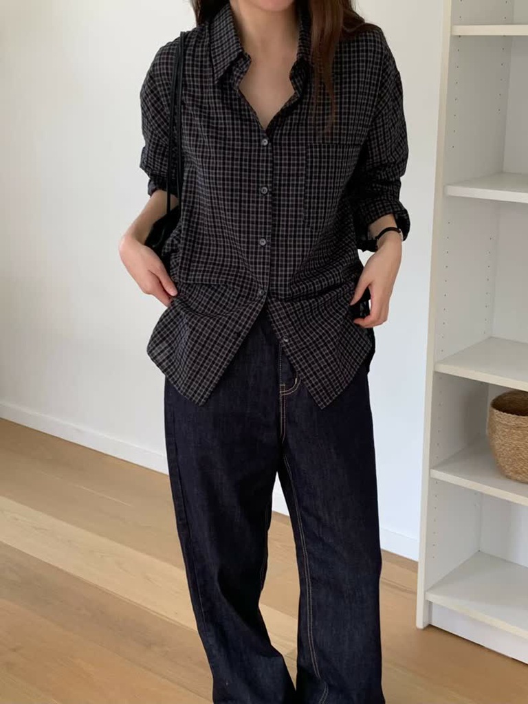 HO家細格紋襯衫 商品圖 10