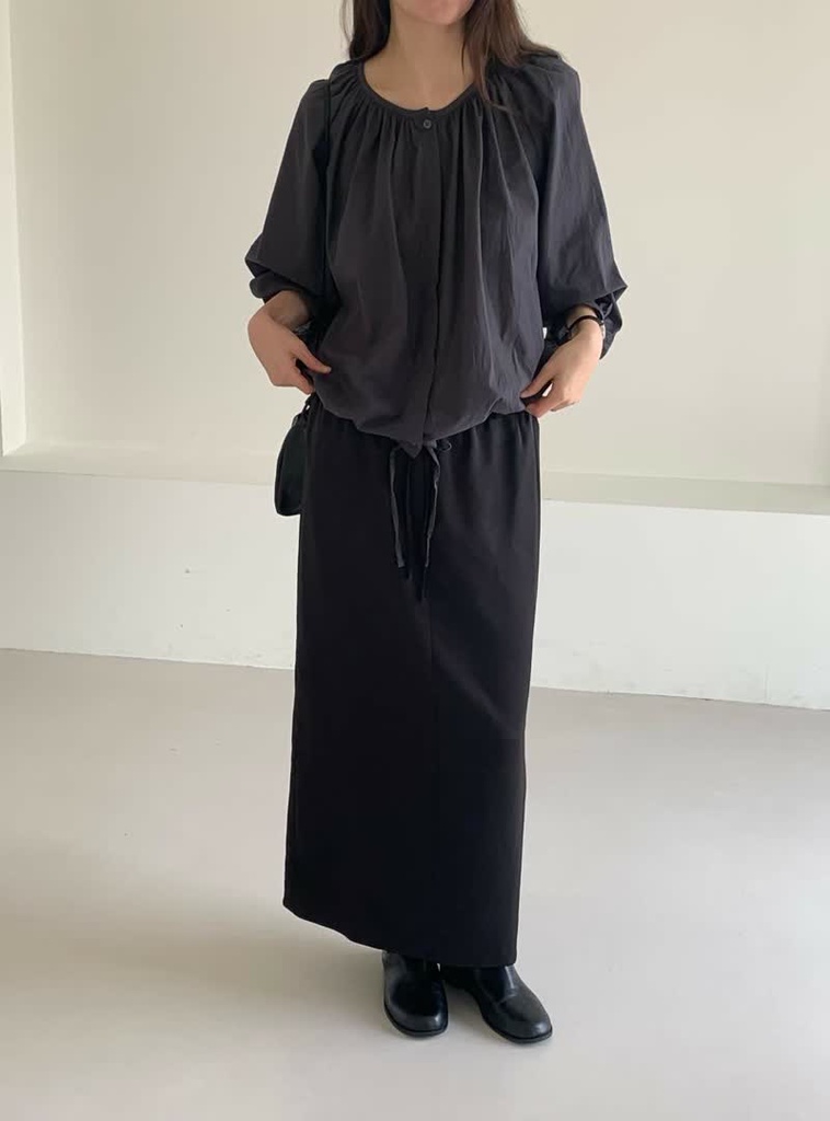 HO家抽繩澎袖襯衫 商品圖 17
