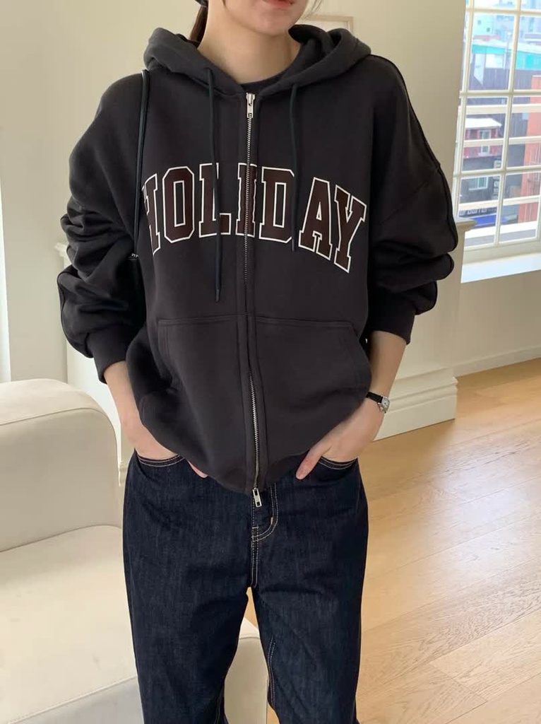 HO家HOLIDAY連帽拉鍊外套 商品圖 17