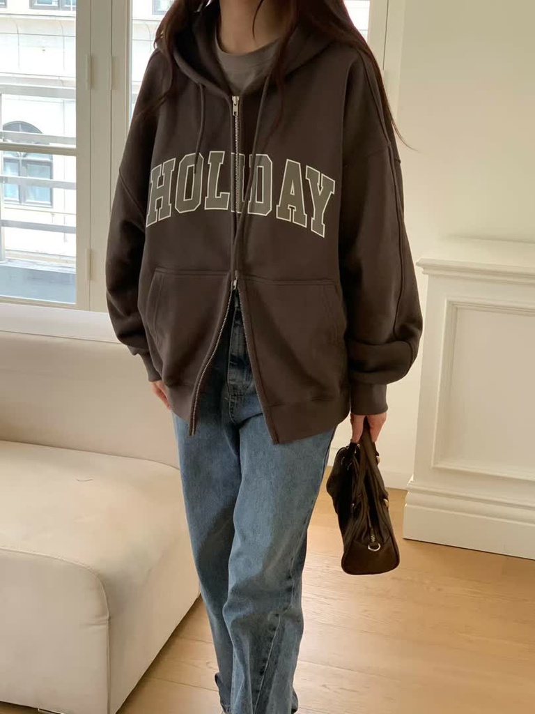 HO家HOLIDAY連帽拉鍊外套 商品圖 18