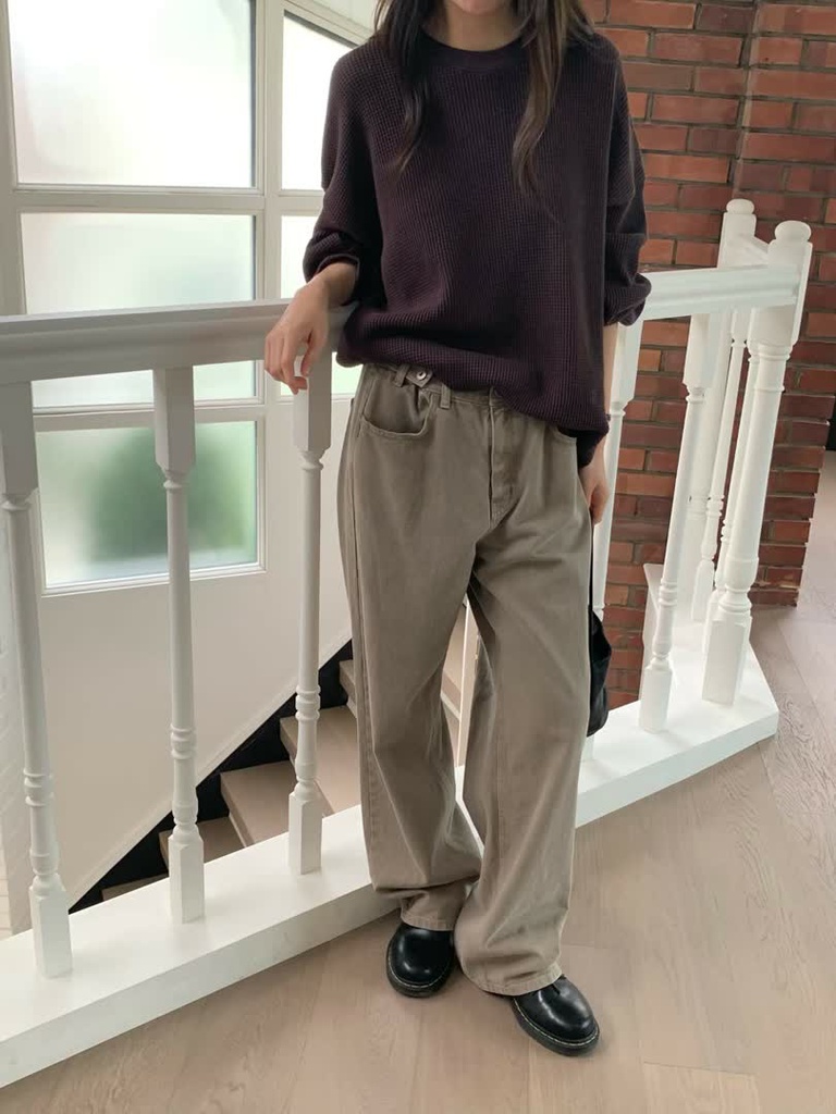 HO家華夫格長袖上衣 商品圖 22
