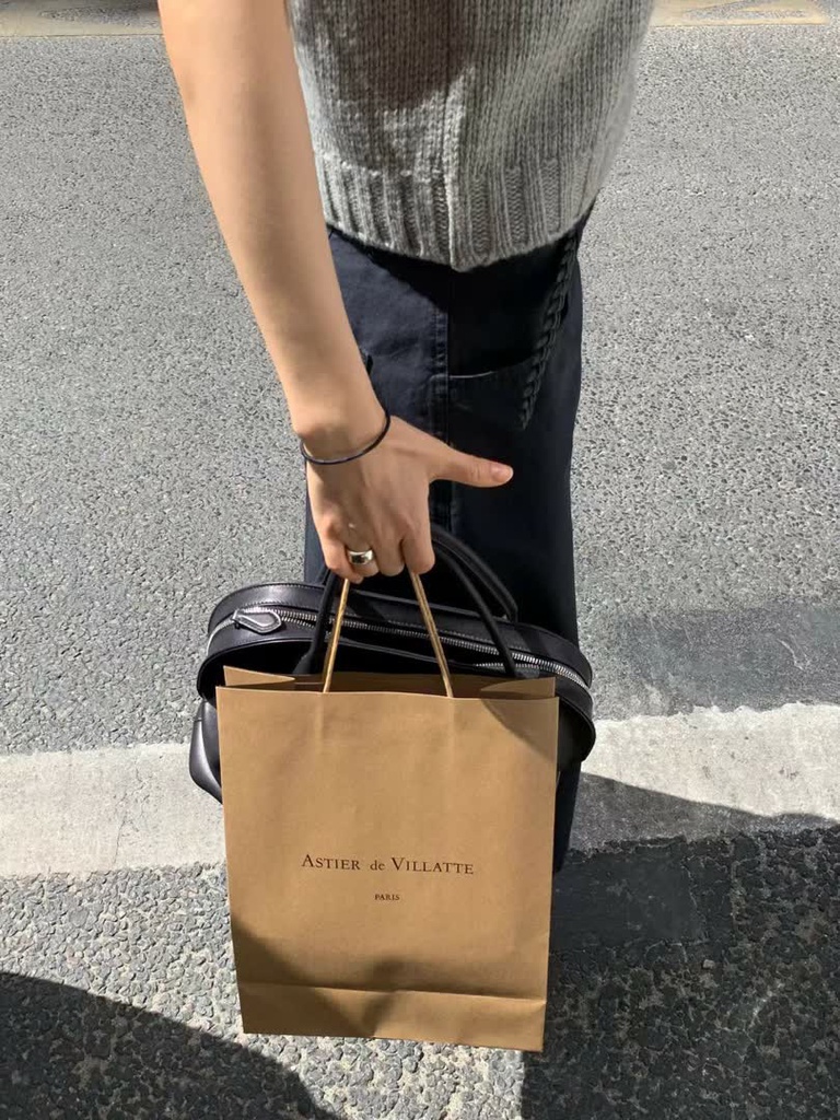 OU家V領粗針織背心 商品圖 9