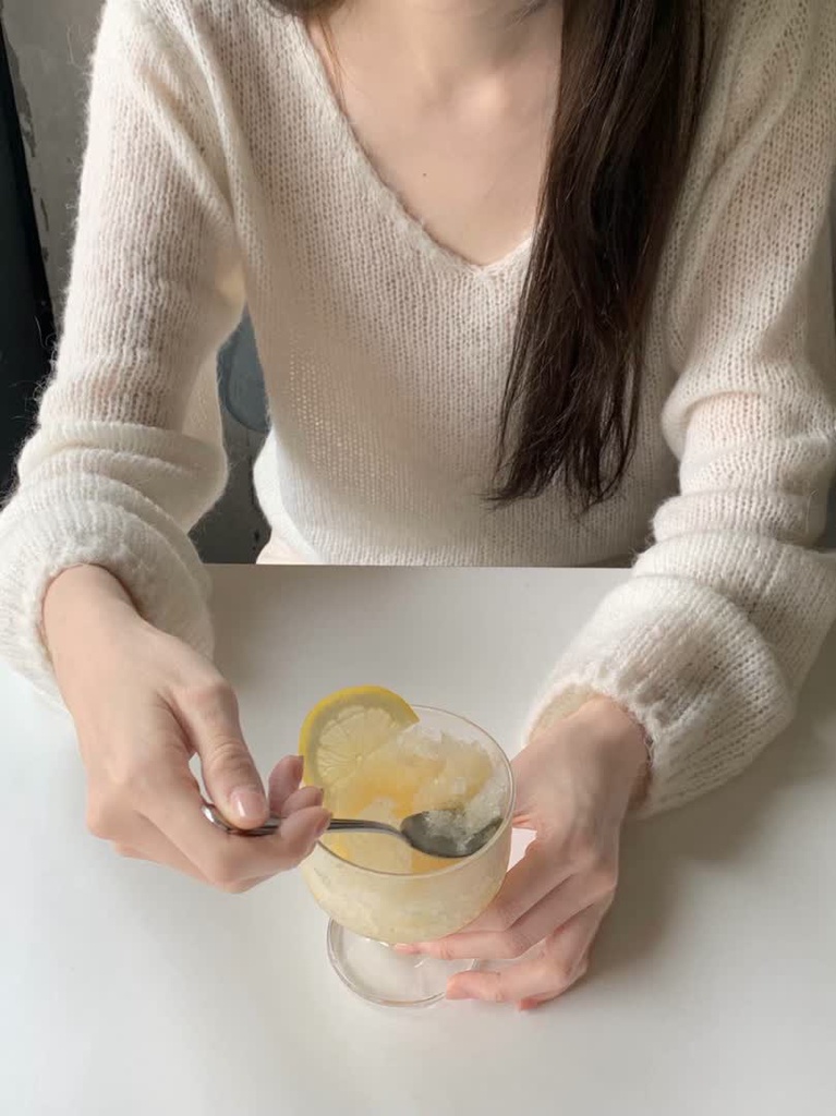 OU家微透感V領針織衫 商品圖 18