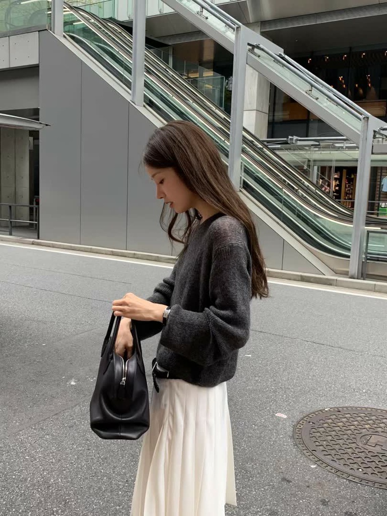 OU家鬆織馬海毛針織上衣 商品圖 14