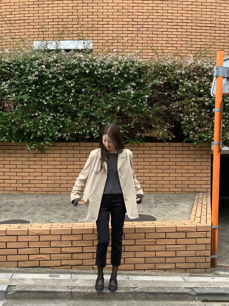 OU家內刷毛開衩七分褲 商品圖 26