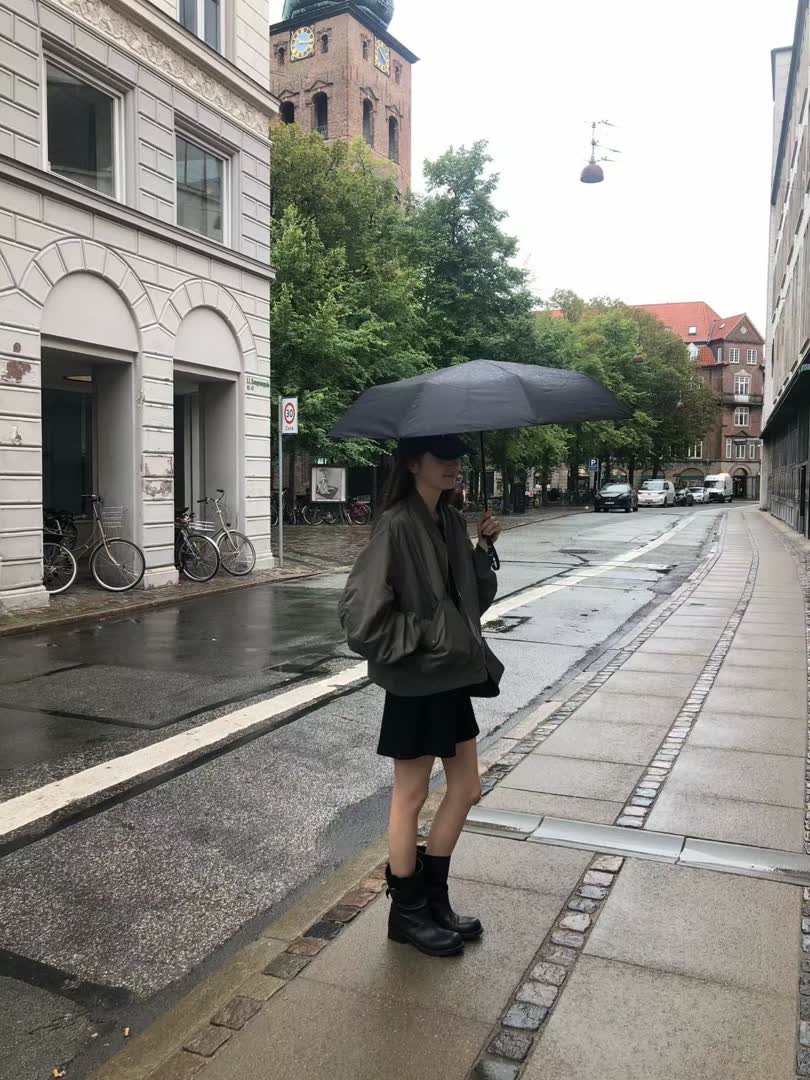 OU家抽皺飛行外套