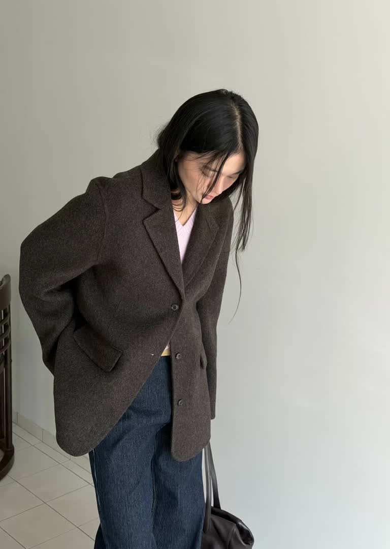 AG家手工羊毛西裝外套
