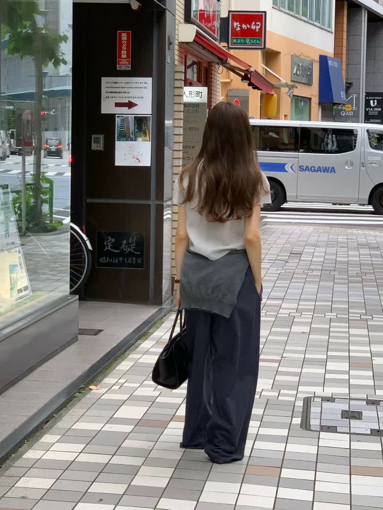 OU家雙褶直筒寬褲 商品圖 7