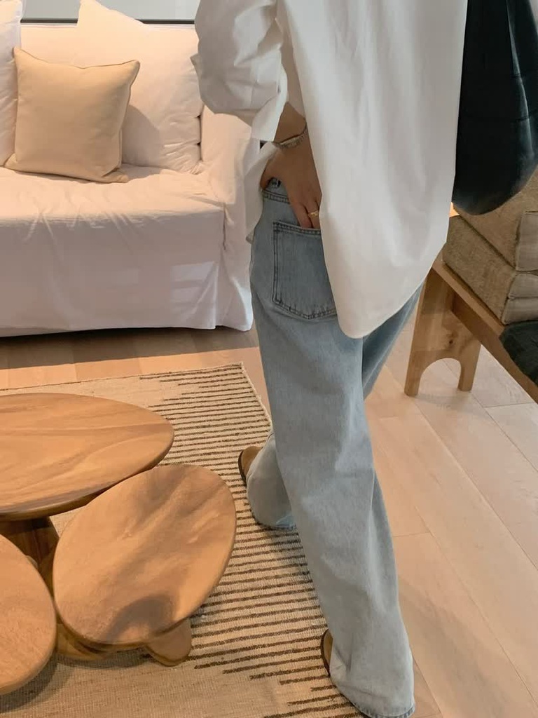 OU家棉質寬版襯衫 商品圖 29