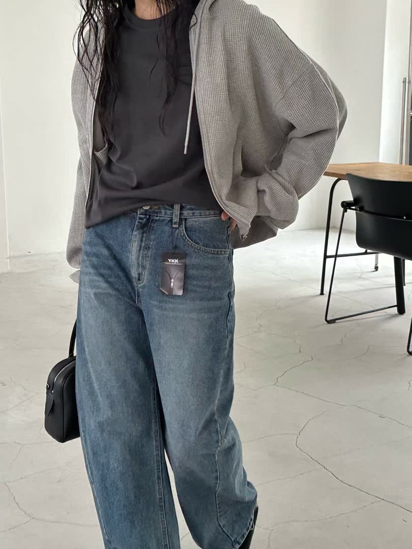 LE家假口袋圓領短袖T