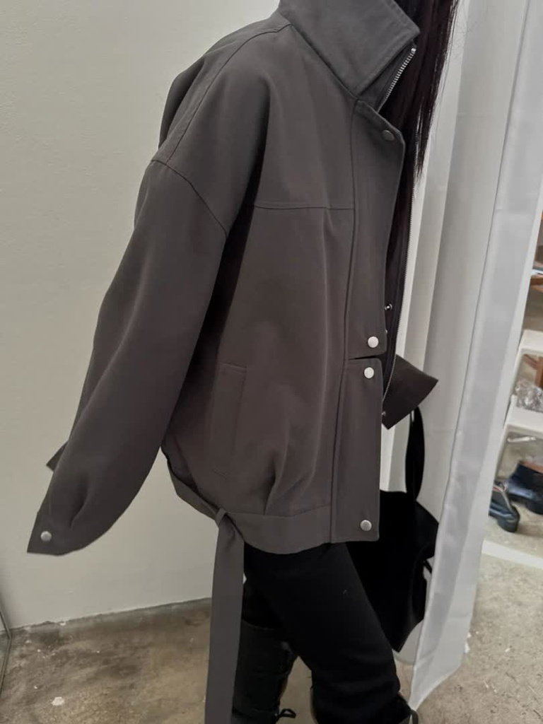 AL家寬版短版夾克 商品圖 3