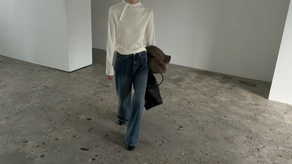 FO家斜扣高領針織衫 商品圖 10
