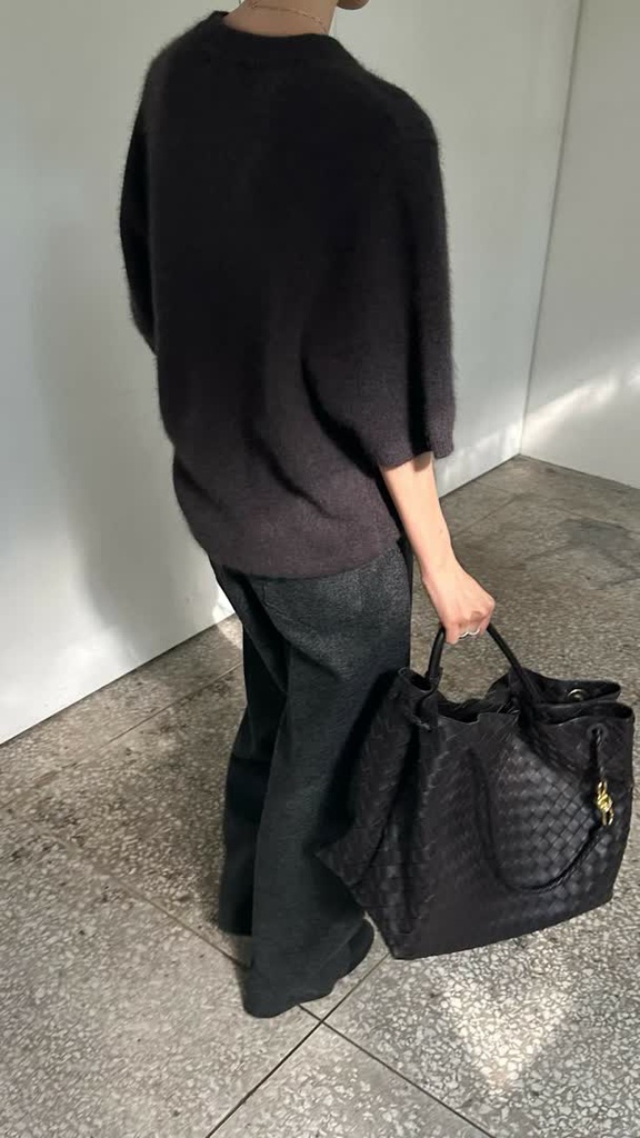FO家毛絨短袖針織衫 商品圖 4