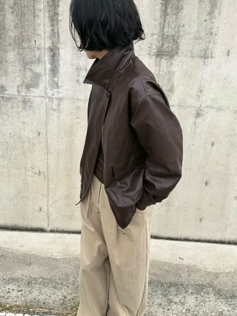 OS家復古PU皮夾克 商品圖 9