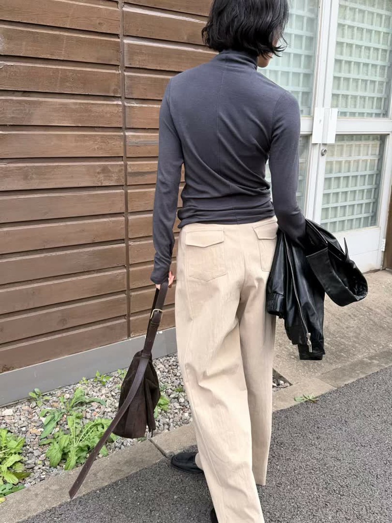 OS家打褶寬褲 商品圖 8