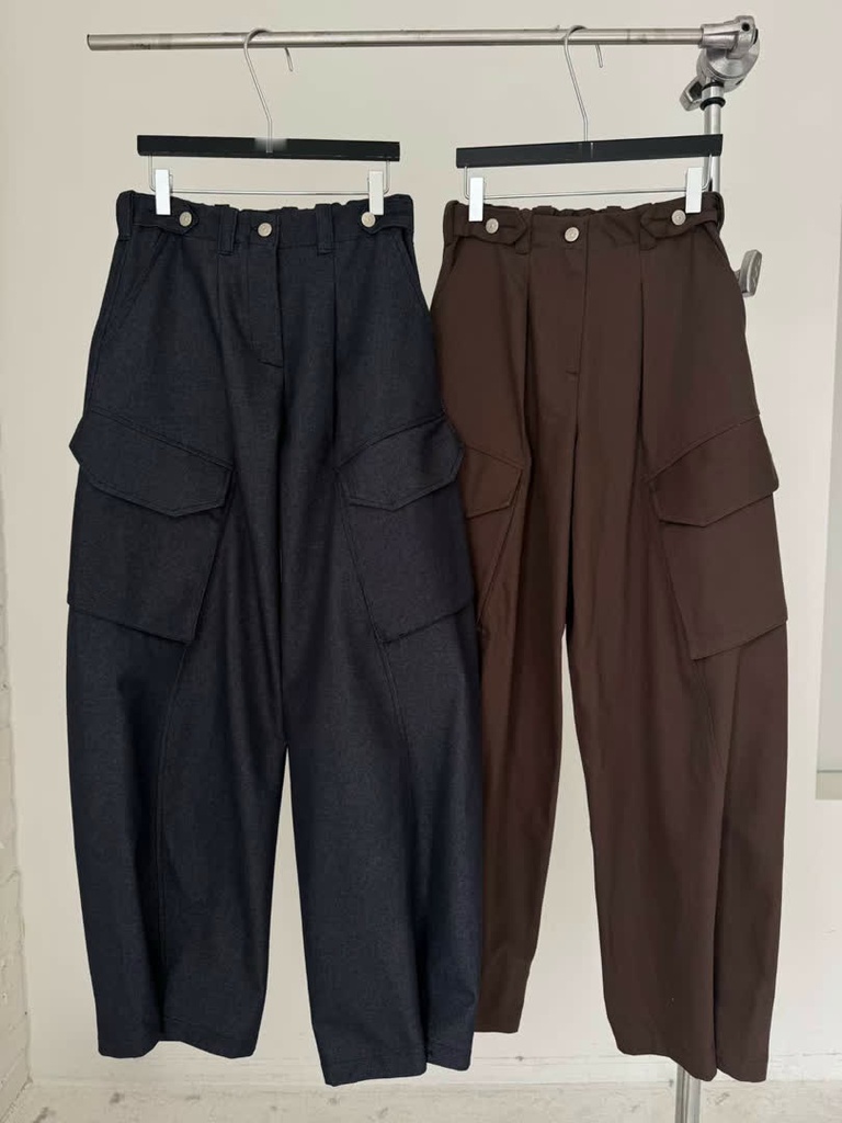 KI家口袋工作寬褲 商品圖 1