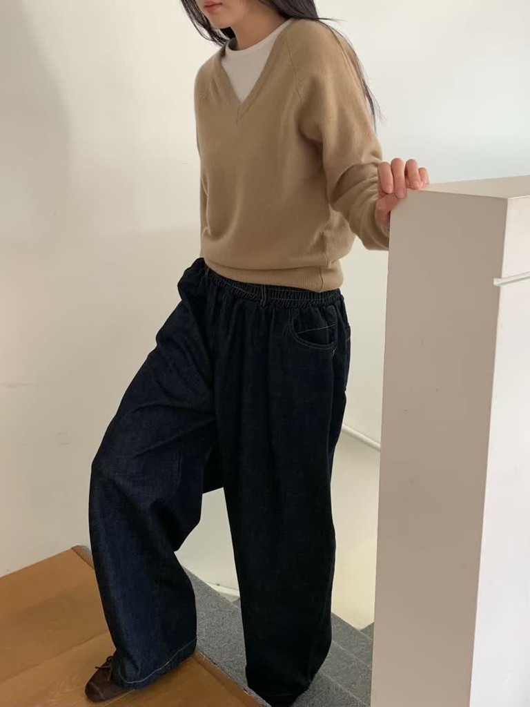 BL家V領羊毛針織衫 商品圖 2