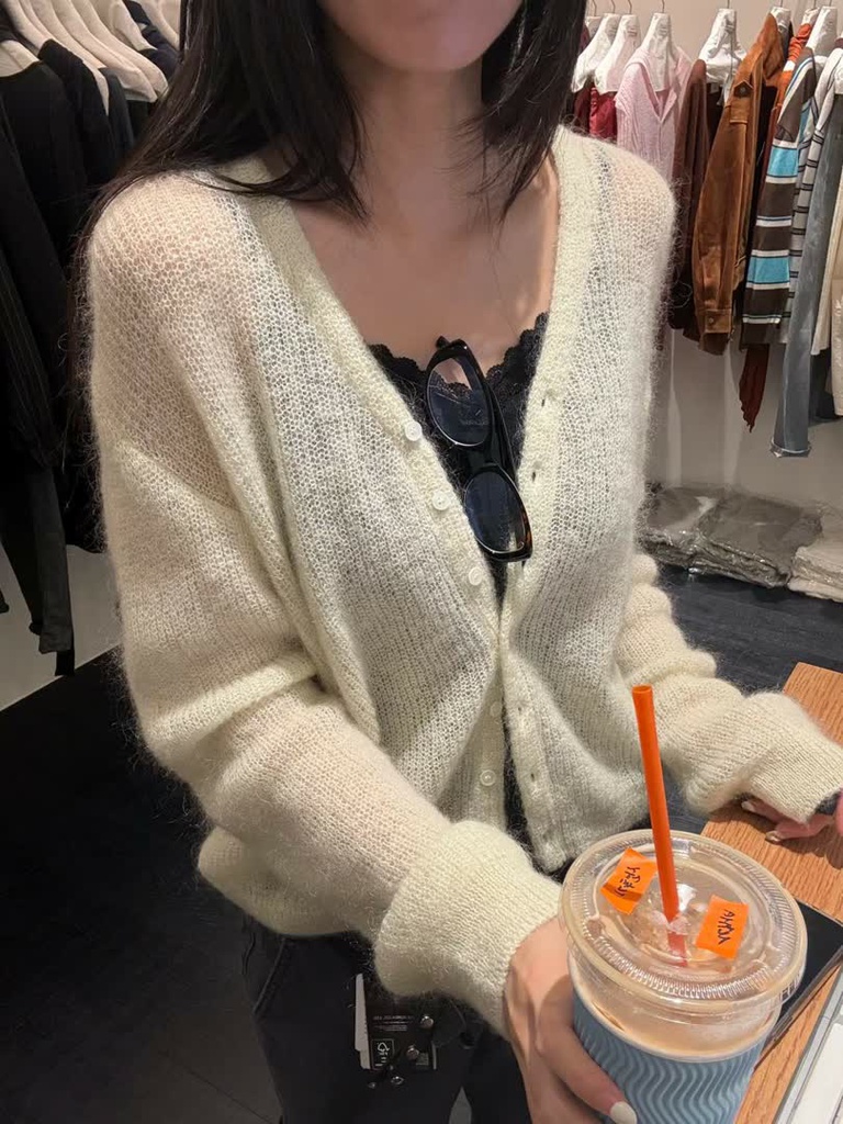 BP家馬海毛針織開衫 商品圖 15