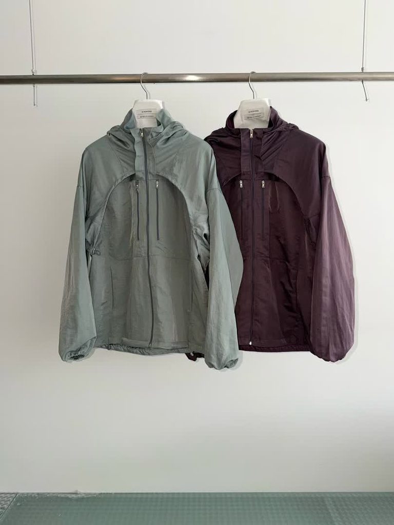 BP家連帽尼龍風衣外套 商品圖 1