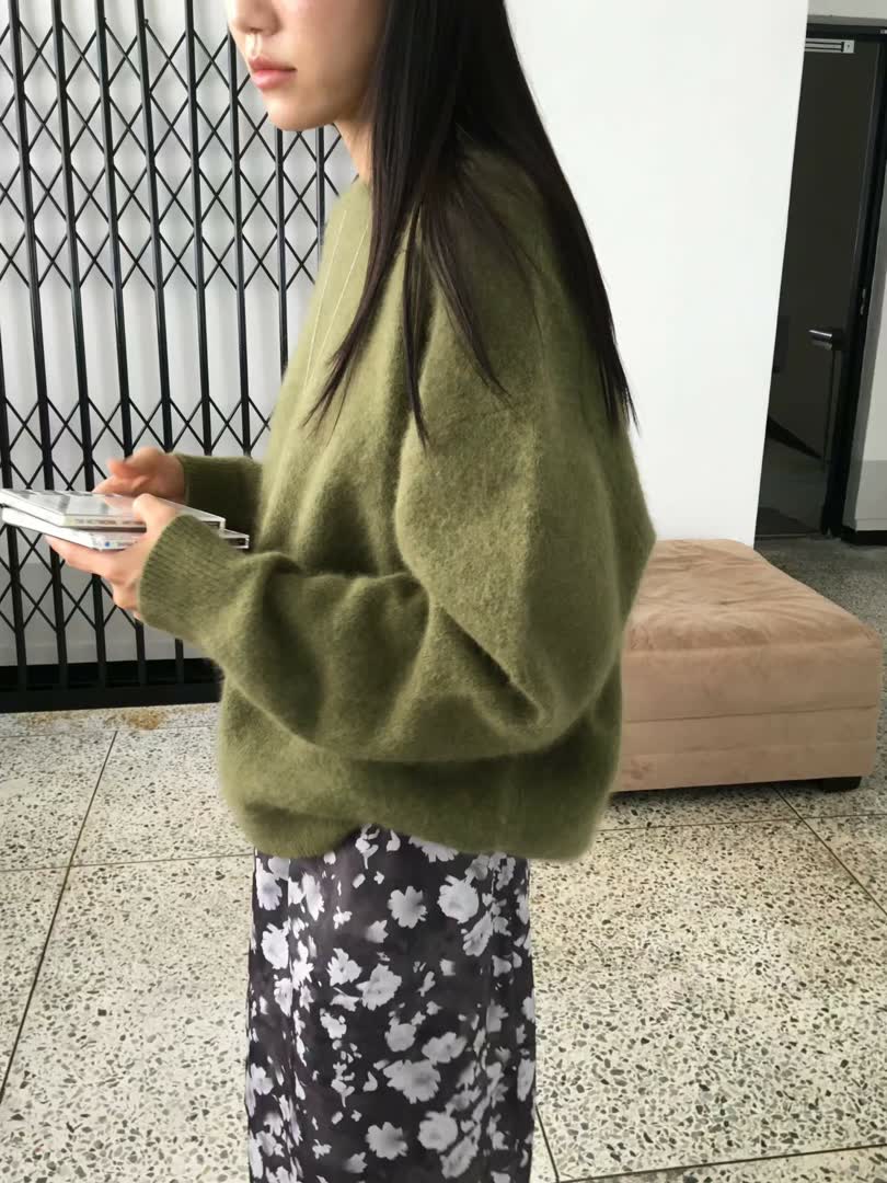 BP家浣熊毛混紡寬鬆毛衣