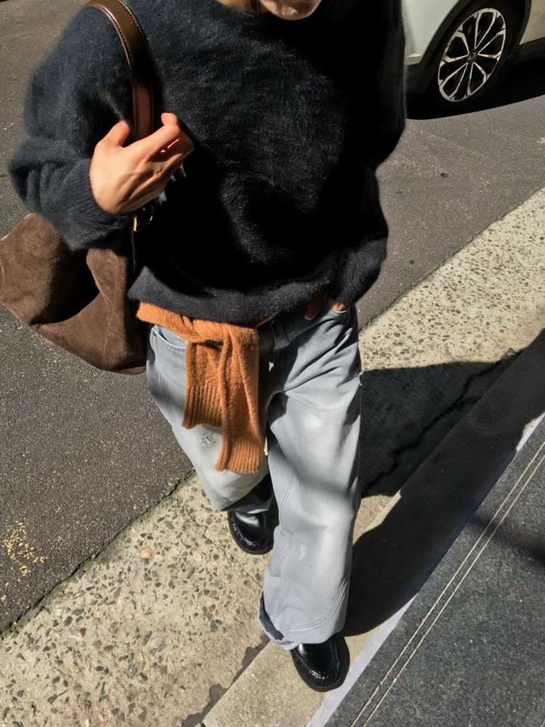 BP家浣熊毛混紡寬鬆毛衣 商品圖 17
