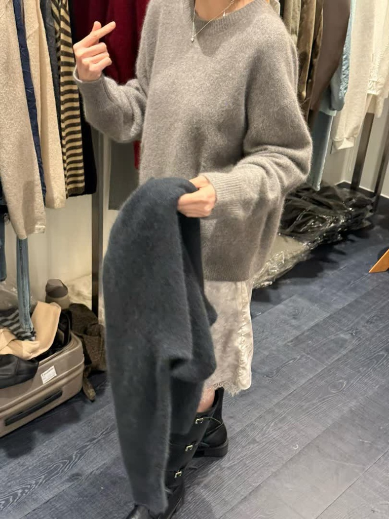 BP家浣熊毛混紡寬鬆毛衣 商品圖 22