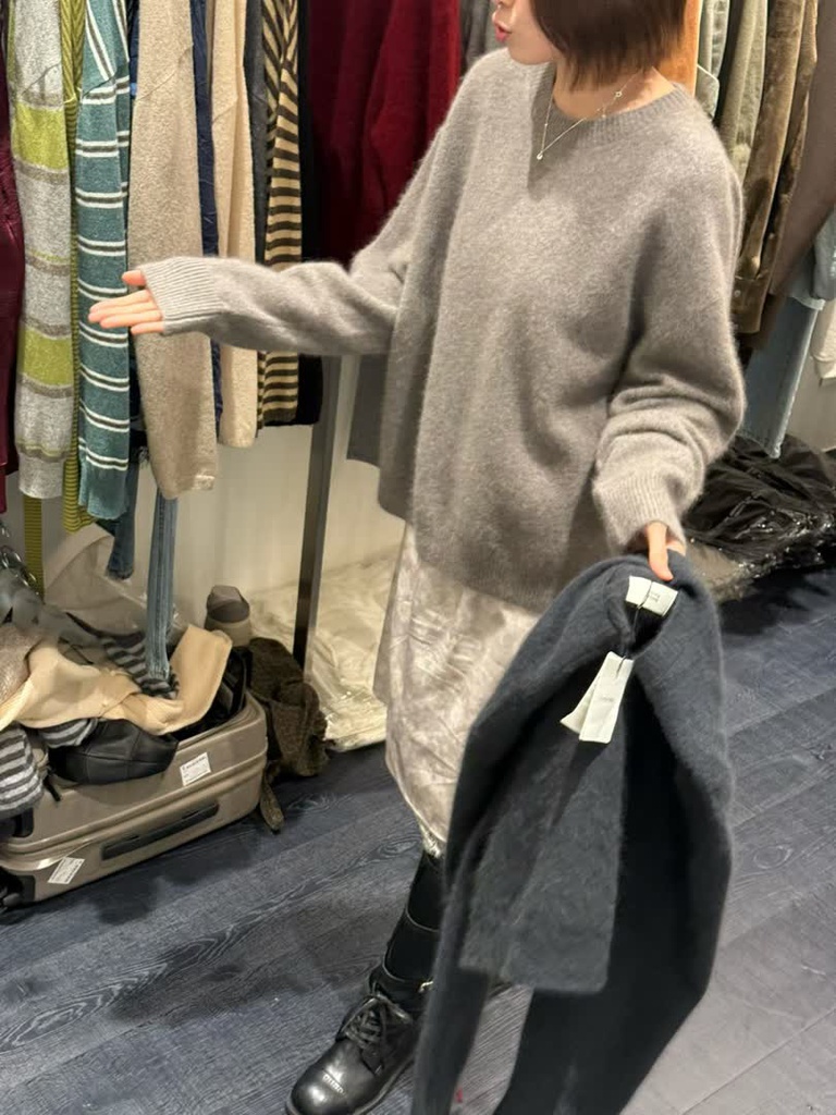BP家浣熊毛混紡寬鬆毛衣 商品圖 28
