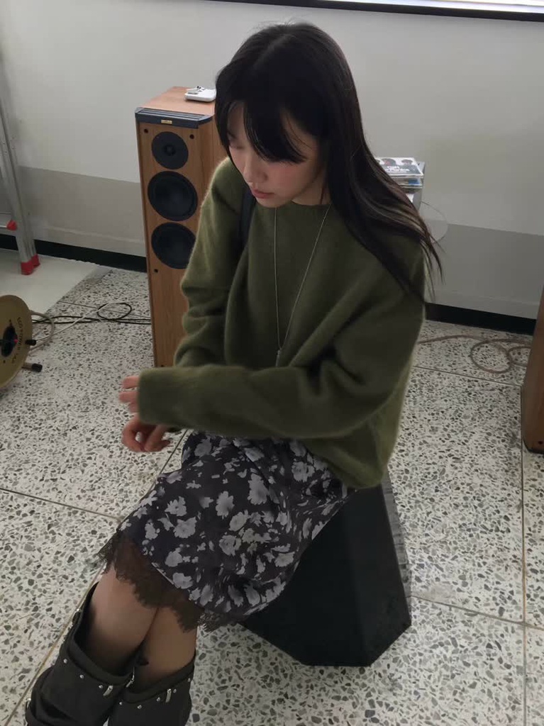 BP家蕾絲花卉緞面半身裙 商品圖 6