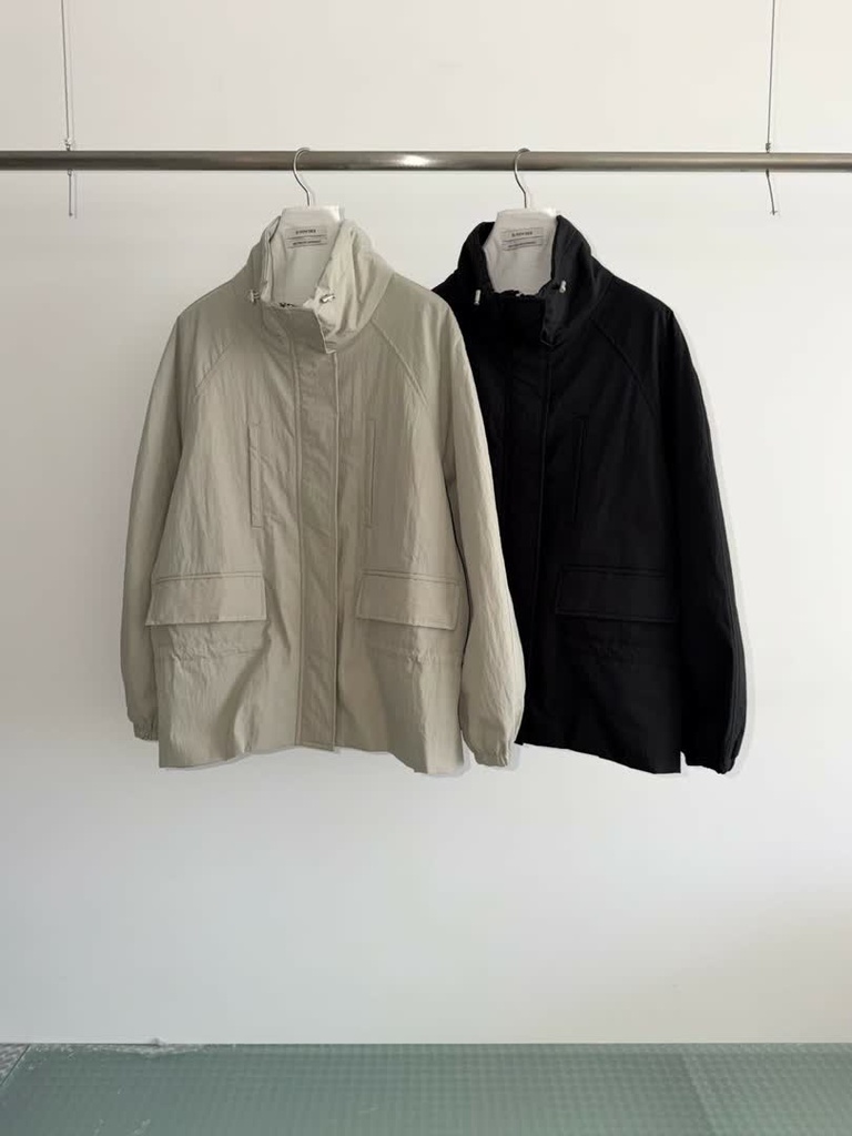 BP家立領抽繩風衣外套 商品圖 1