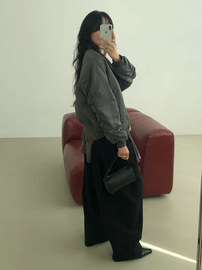 LE家打褶鬆緊寬褲 商品圖 3